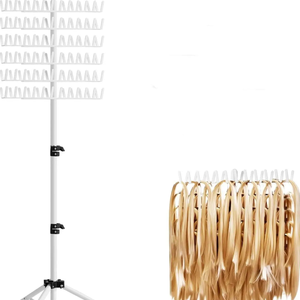 Soporte para Trenzar Pelucas, Soporte de Exhibición para Pelucas con Pernos, Altura Ajustable - Product Image 4