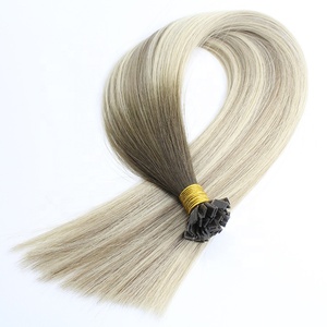 Extensiones de Cabello con Punta Plana Haiyi al por Mayor para un Acabado Perfecto, Hechas con Cabello Humano 100%, Disponibles en Varios Diámetros - Product Image 1