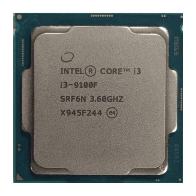 Core I3 9100F 14nm Desktop CPU 6MB L3 Cache 3.6 GHz 4/6-core DDR4 64-bit LGA 1151 Virtualization New/Used