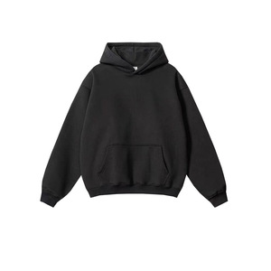 Sweat-shirt à capuche unisexe de haute qualité, coupe ample, sans cordon, en molleton, personnalisable, pour homme - Product Image 5