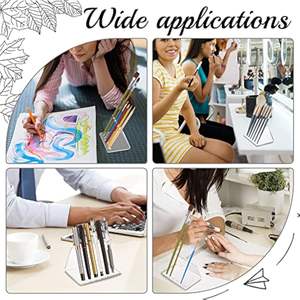 Wholesale Best Selling Clear Plastic Acrylic <b>Pen</b> Display Stand For Store Sale - Product Image 6