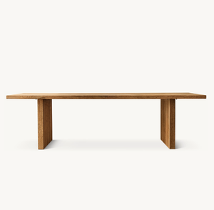 Tavolo da pranzo rettangolare in <span class=keywords><strong>legno</strong></span> massello per interni in <span class=keywords><strong>legno</strong></span> massello <span class=keywords><strong>di</strong></span> quercia - Product Image 6