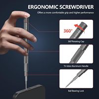 Ensemble de tournevis magnétiques de précision premium 30-en-1, kit de réparation professionnel miniature pour l'électronique, l'ordinateur, l'ordinateur portable