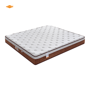Luxury king size hotel bed pillow top hybrid cool gel memory foam mattress