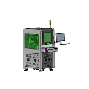Automatic two station PCB laser soldering machine with high precision CCD