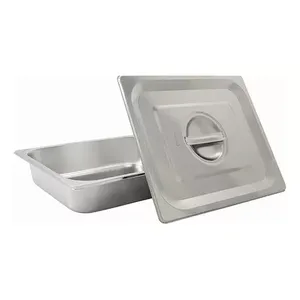 Insert en acier inoxydable 1/2 6 cm avec couvercle Shorbull - Product Image 2