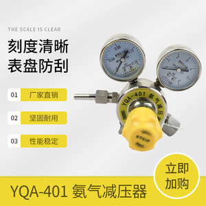 Régulateur de pression d'ammoniac Yqa 401 0,16*6Mpa en acier inoxydable, monophasé, pour utilisation avec l'ammoniac - Product Image 4