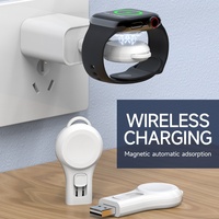 Chargeur sans fil magnétique Portable pour iWatch USB type-c chargeur de montre pour la série 1 2 3 4 5 6 7 8 9