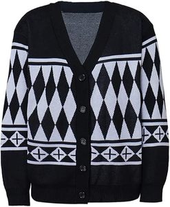 Maglione Pullover da Uomo della Serie <span class=keywords><strong>Demon</strong></span> <span class=keywords><strong>Slayer</strong></span>, Cardigan Lavorato a Maglia, Giacca Top per Bestseller Natalizi - Product Image 6