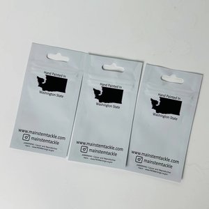 Sacs à appâts en plastique souple recyclé personnalisés pour la pêche aux vers, étanches avec fermeture éclair, pochette de rangement transparente - Product Image 3