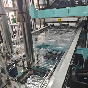 Adecuado para Máquinas Termoformadoras Multiestación de Tapa Abatible para PET/PVS/PS/PP, Equipadas con Pilares Guí<span class=keywords><strong>a</strong></span> de 80 mm y Calentamiento de 4 Etapas. - Product Image 4