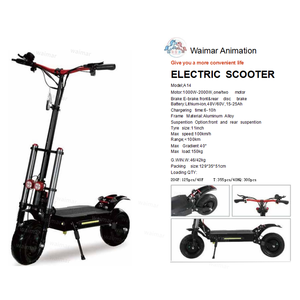 Monopattino Elettrico Leggero Pieghevole Portatile con Batteria al Litio 60V in Lega di Alluminio per Adulti - Product Image 2