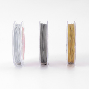 FLEXY7 Japanese gold-threaded <b>soft</b> steel <b>wire</b>, 10 meters/roll, non-elastic, suitable for pearl bracelets and necklaces. - Product Image 3