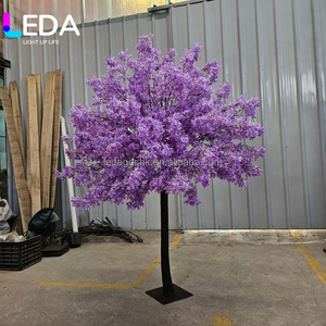 ต้นซากุระประดิษฐ์สีชมพู LEDA สำหรับตกแต่งงานแต่งงาน ต้นซากุระปลอมสำหรับตกแต่งภายในและภายนอกอาคาร ฉากหลังงานปาร์ตี้และงานอีเว้นท์ - Product Image 2