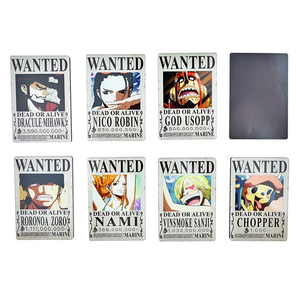 Stampa UV personalizzato divertente mestiere di plastica pezzo unico voleva 3d acrilico frigorifero frigo magneti adesivo 2 in personalizzabile - Product Image 2