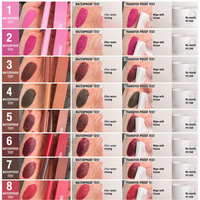La tache de contour des lèvres pour votre maquillage des lèvres pendant 12 heures Portez le crayon à lèvres durable de marque privée