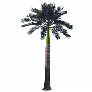 QSLHPH-712 commercio all'ingrosso a buon mercato di palma albero di natale all'aperto albero artificiale per la decorazione