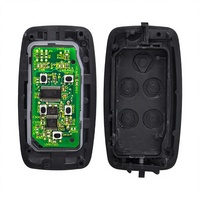 Clé de voiture à distance Datong World KOBJTF10A 315/433 MHz avec puce de proximité ID49 en ABS+métal pour Land Rover LR2/LR4/RANGE ROVER EVOQUE SPORT