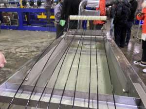 Kunststoff-Doppels ch necken <span class=keywords><strong>extruder</strong></span> pellets zur Herstellung einer Maschinen linie - Product Image 5