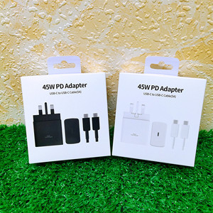 <span class=keywords><strong>Chargeur</strong></span> de voyage PD Type C 45W, ensemble de câbles de charge super rapide, adaptateur secteur USB C TA845 pour <span class=keywords><strong>Samsung</strong></span> Galaxy S21 <span class=keywords><strong>S22</strong></span> S23 S24 S25 - Product Image 2