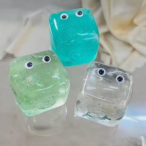 CHENXI Populaire Jouet anti-stress souple en TPR, 5,5 cm, transparent, en forme de cube de glace, bonbon gommeux à la maltose, pour les 8-13 ans - Product Image 6