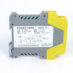 <span class=keywords><strong>Pt1000</strong></span> الحرارية الارسال المعزل K نوع الحرارية المقاومة درجة الحرارة محول إشارات 4-20ma rtd إشارة المعزل - Product Image 2