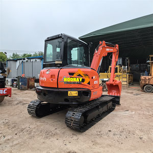 Équipement de construction d'occasion du Japon pour excavatrice KX163 de 6 tonnes, moteur V2607-DI - Product Image 1