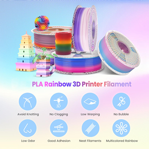 Filamento PLA de Nueva Llegada, Color Arcoíris, 1.75mm, Filamento para Impresora 3D - Product Image 4