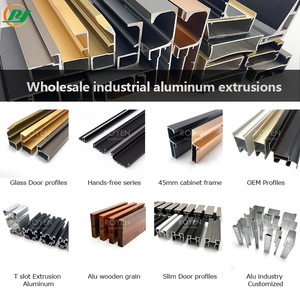 Thanh nhôm định hình cửa tủ bếp, tủ quần áo, cửa kính mở quay, khung âm - Product Image 2