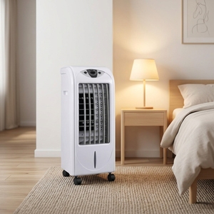 Ventilador enfriador <span class=keywords><strong>de</strong></span> <span class=keywords><strong>aire</strong></span> evaporativo <span class=keywords><strong>de</strong></span> ahorro <span class=keywords><strong>de</strong></span> energía para interiores y exteriores, nueva condición, fuente <span class=keywords><strong>de</strong></span> energía eléctrica, tipo CA, <span class=keywords><strong>precio</strong></span> competitivo - Product Image 3