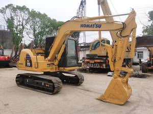 2018 Mini excavatrice utilisée EPA Excavatrice de 7 tonnes Excavatrice de PC70-8 de Komatsu avec un pouce - Product Image 3