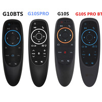 Remote Control Mouse Udara Bluetooth G10S dengan Sensor Gerakan Giroskop, Remote IR G20S Versi Bluetooth G20Pro untuk Android TV