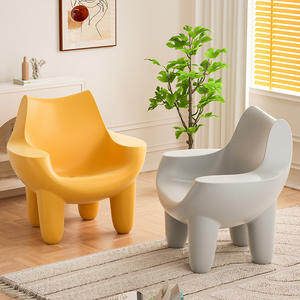 Standard Furniture Single Sofa <b>Chair</b> Thin <b>Shell</b> Structure Ergonomic Living Room <b>Chair</b> - Product Image 4