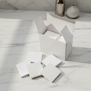 Papel Mezclador Desechable de Doble Cara para Adhesivo Dental en Polvo, Producto Multiusos para la Higiene Bucal - Product Image 4