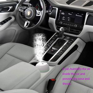 Humidificateur ultrasonique mini portable en ABS, nébuliseur de table 220 ml, USB, lumière LED 7 couleurs, faible bruit, pour maison et voiture, garantie 1 an - Product Image 4