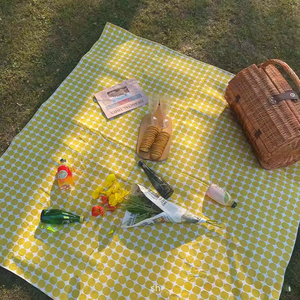 Waterproof Foldable Thickened Picnic <b>Mat</b> Moisture-Proof Outdoor <b>Camping</b> Tent Ground <b>Mat</b> Travel Portable Cushion - Product Image 4