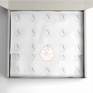 High Quality Custom Personalized Wrapping Paper White Custom Tissue Paper Silk Paper With Your Own Logo Wrapping Tissue Pape