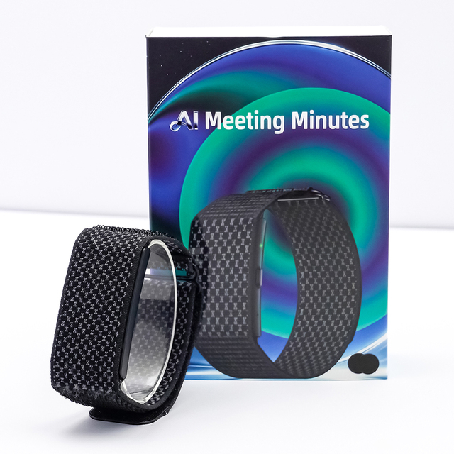 ES100 Screenless Smart Band 1GB Local Storage Fitness Tracker Al Meeting Recording Smart Bracelet Health Relojes Smart Wristband