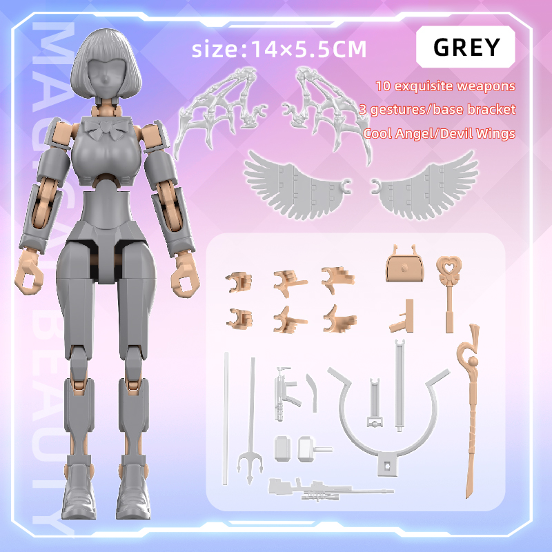 Gris + Armas y Alas