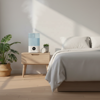 Humidificateur ultrasonique intelligent mini USB avec diffuseur d'arômes