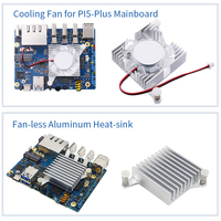 Radiateur en aluminium Orange Pi Orangepi5Plus, dissipateur thermique intégré pour carte mère, composants électroniques, montage par soudure, Shandong