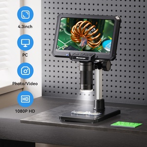 OEM/ODM di động công cụ sửa chữa kính hiển vi điện tử 7in Màn hình <span class=keywords><strong>LCD</strong></span> 1080P 1200x kính hiển vi kỹ thuật số cho công nghiệp - Product Image 3