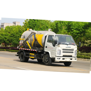 Camión de Succión al Vacío Diésel JMC 4x2 de Alta Calidad y Popularidad Global con Emisión Euro 2 y Tanque de 5500L para Limpieza de Fosas Sépticas - Product Image 2