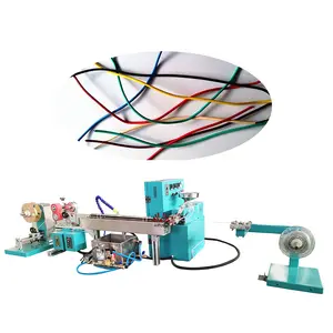 Wire coating production machine extruder