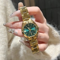 Montre pour femmes de la série Seahorse, mouvement à quartz, bracelet en acier, cadran à aiguilles, étanche 30M