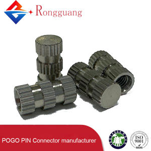 थोक निर्माता अनुकूलित ओएम समर्थित सोने के गोल अखरोट स्टड स्क्रू फास्टनरों पॉलिश सतह की आपूर्ति करते हैं। - Product Image 2