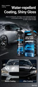 Agent de revêtement céramique à effet rapide pour voiture, Super <span class=keywords><strong>Cire</strong></span> Originale Cerakote, Kit de restauration de phares, Wash Hollandais, Vlisco, En promotion - Product Image 4