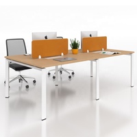 Cadre de bureau de poste de travail base de table victorienne à 4 pieds