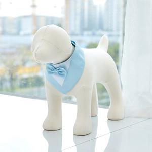 אביזרים לחיות מחמד חדש חליפת מחמד משולש צעיף קשת שרשרת רוק מגבת כלב בנדנה עם לוגו הפרפר יפה לחיות מחמד צווארון צעיף - Product Image 5