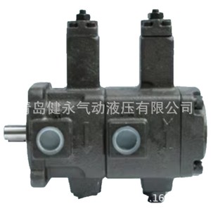 Pompe à palettes hydraulique à déplacement fixe série YUATSUSEIKI PV2R PV2R1 PV2R2 PV2R3, débit fixe, montage frontal vertical - Product Image 2